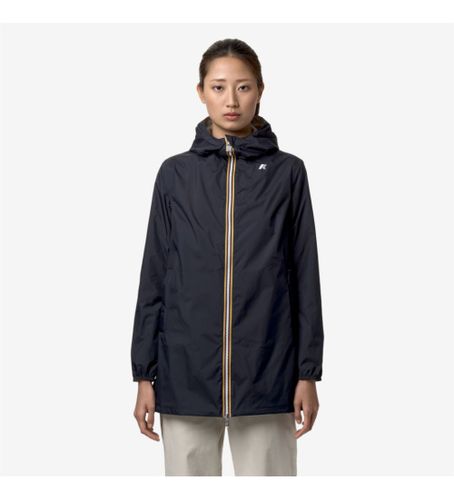 Til kvinder. K7123MW Vendbar jakke Sophie navy, (XS), Casual, Nylon, Blå - K-way - Modalova