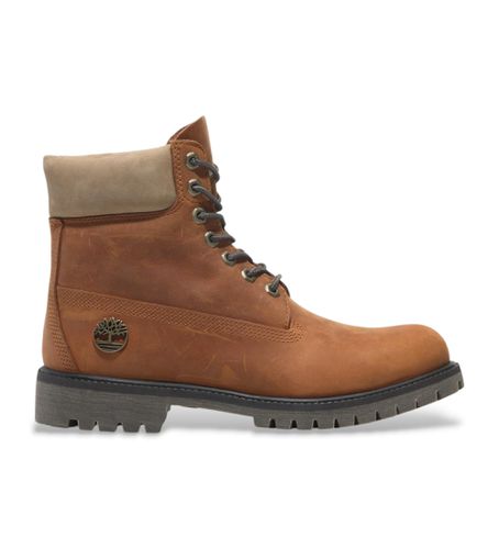 Til mænd. TB0A2P6WEJD1 Læderstøvler 6 tommer Premium vandtætte støvler (44 W), Fast, Blonder, Casual - Timberland - Modalova