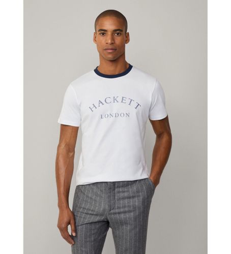 Til mænd. HM500893 Heritage T-shirt (S), Casual, Bomuld, Korte ærmer - Hackett London - Modalova