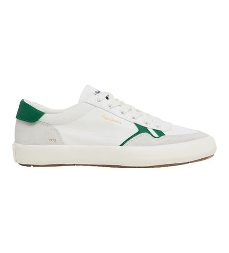 Til mænd. PMS31038 Travis Brit Off-White -sneakers (43), Hvid, Fast, Blonder, Casual, Bæredygtig - Pepe Jeans - Modalova