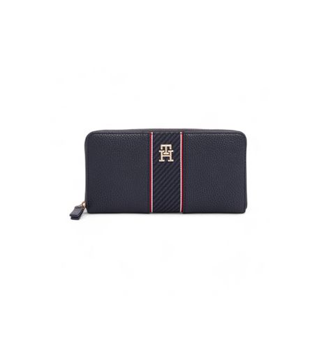 Til kvinder. AW0AW16921 Legacy Wallet Large navy (OSFA), Casual, Polyuretan, Blå - Tommy Hilfiger - Modalova