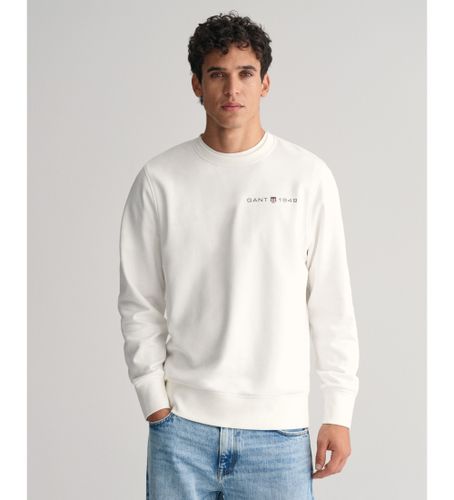 Til mænd. 2003243 Sweatshirt med grafisk tryk, (S), Casual, Bomuld, Lange ærmer - Gant - Modalova