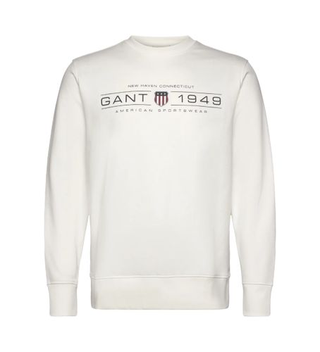 Til mænd. 2044016 Grafisk sweatshirt med rund hals i (XL), Casual, Bomuld - Gant - Modalova