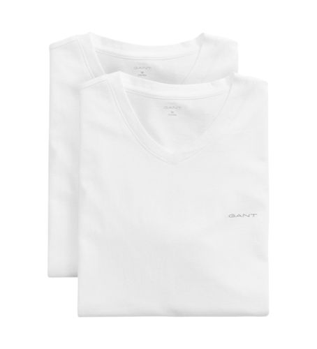 Til mænd. 900012018 Sæt med 2 t-shirts med v-hals (M), Afslappet, Bomuld, Korte ærmer - Gant - Modalova