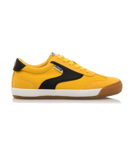 Til kvinder. 60835 Court Sneakers Gul (36), Fast, Blonder, Casual - Mustang - Modalova