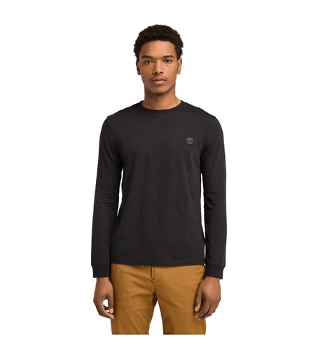 Til mænd. TB0A2BQ3X651 Dunstan River langærmet t-shirt (L), Casual, Bomuld, Lange ærmer - Timberland - Modalova