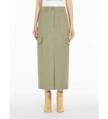 Til kvinder. 2515101071600 Lang nederdel Calais (38), Casual, Bomuld - Weekend Max Mara - Modalova