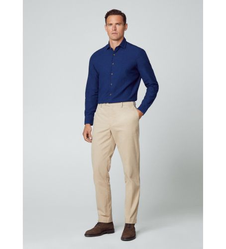 Til mænd. HM212488 Sanderson Chino-bukser (32/28), Casual, Bomuld, Klassisk - Hackett London - Modalova