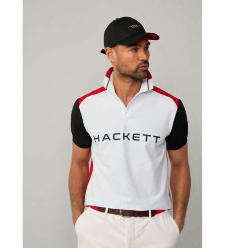 Til mænd. HM563402 Sport classic fit polo shirt (XXL), Casual, Bomuld, Korte ærmer - Hackett London - Modalova