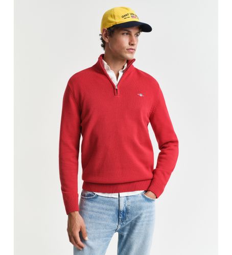 Til mænd. 8030170 Bomuldspullover med halv lynlås Casual (XXL) - Gant - Modalova