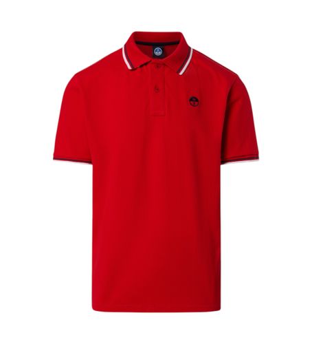 Til mænd. 692439 Kortærmet poloshirt (S), Casual, Korte ærmer, Økologisk bomuld, Bæredygtig - North Sails - Modalova