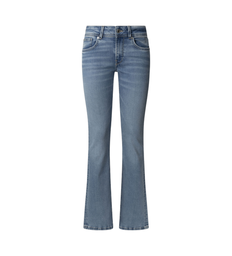 Til kvinder. PL204736XW3 Pimlico flare fit jeans (24/30), Casual, Bomuld, Denim, Bæredygtig - Pepe Jeans - Modalova