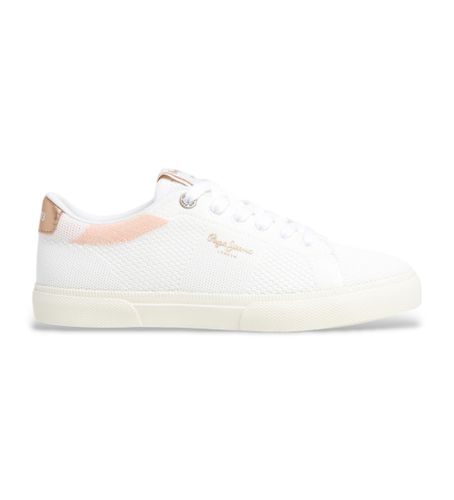 Til kvinder. PLS31601 Kenton Knit Sneakers (36), Fast, Blonder, Casual - Pepe Jeans - Modalova