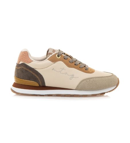 Til kvinder. 60439 Joggo Beige Sneakers (37), Stof, 1-3 cm, Blonder, Casual - Mustang - Modalova