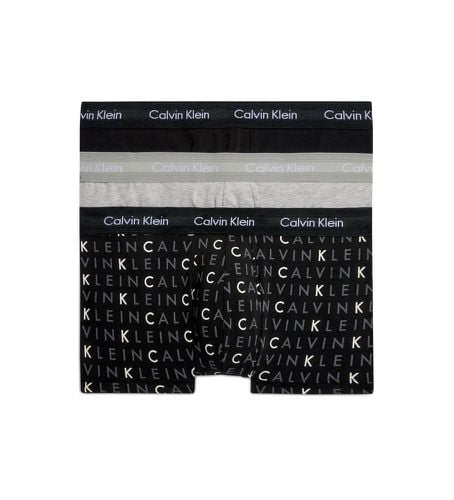 Til mænd. 0000U2664G Pakke med 3 boxershorts i bomuld med stretch og lav højde, , (S), Afslappet - Calvin Klein - Modalova