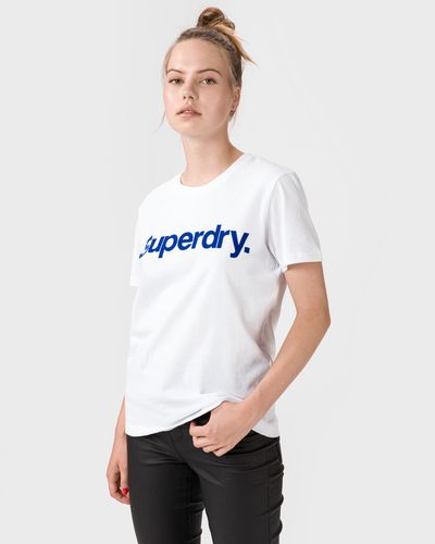 SuperDry Flock T-shirt White - SuperDry - Modalova