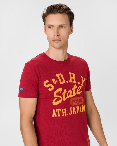 SuperDry T&F Classic T-shirt Red - SuperDry - Modalova