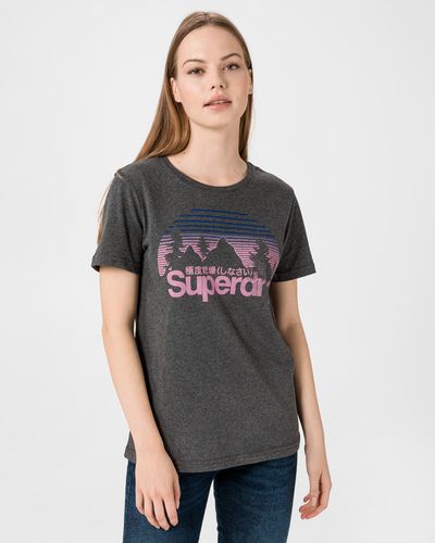 SuperDry Wilderness T-shirt Grey - SuperDry - Modalova