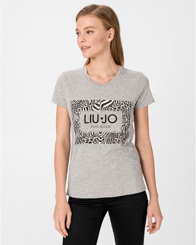 Liu Jo T-shirt Grey - Liu Jo - Modalova