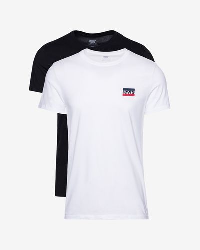 Levi's® T-shirt 2 pcs Black White - Levi's® - Modalova