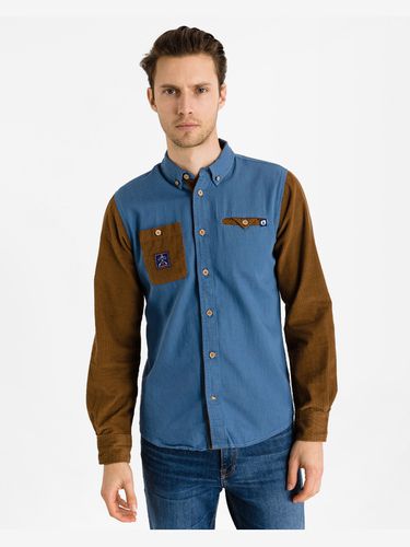 Picture Jeffry Shirt Blue Brown - Picture - Modalova