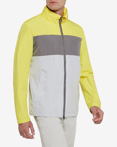 Geox Elver Jacket Yellow Grey - Geox - Modalova