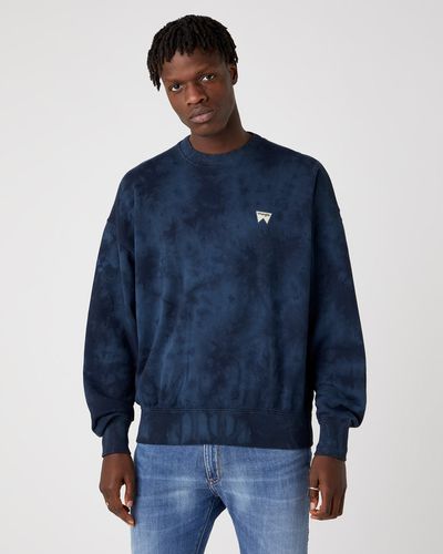 Wrangler Sweatshirt Blue - Wrangler - Modalova