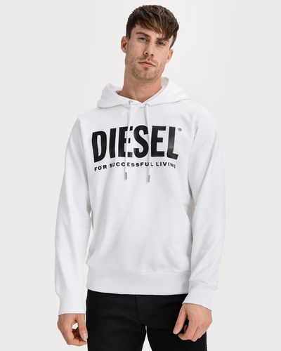 Diesel S-Gir Sweatshirt White - Diesel - Modalova