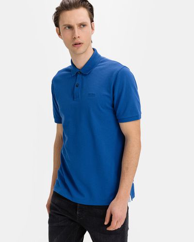 BOSS Pallas Polo Shirt Blue - BOSS - Modalova
