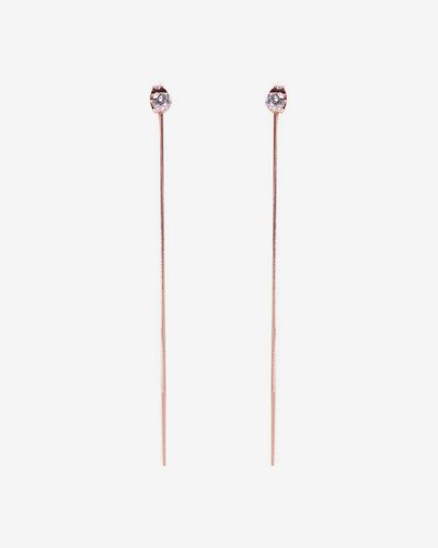 Vuch Bowy Earrings Pink Gold - Vuch - Modalova