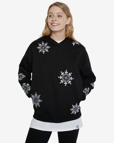 Swiss Embroidery Sweatshirt - Desigual - Modalova