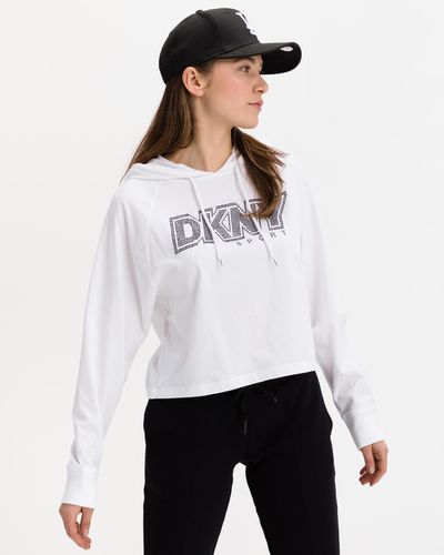 DKNY Raglan Sweatshirt White - DKNY - Modalova