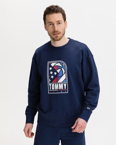 Basketball Logo Sweatshirt - Tommy Jeans - Modalova