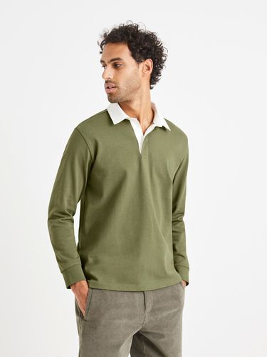 Celio Vemix Polo Shirt Green - Celio - Modalova