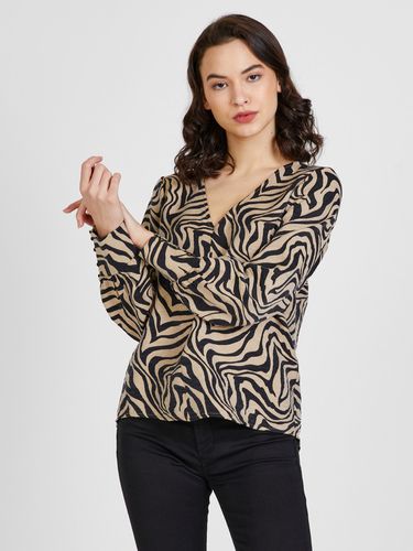 ONLY Victoria Blouse Brown - ONLY - Modalova