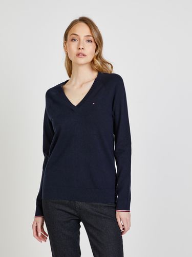 Tommy Hilfiger Sweater Blue - Tommy Hilfiger - Modalova