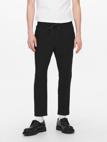 ONLY & SONS Linus Trousers Black - ONLY & SONS - Modalova