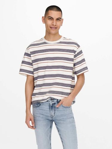 ONLY & SONS Tomas T-shirt White - ONLY & SONS - Modalova