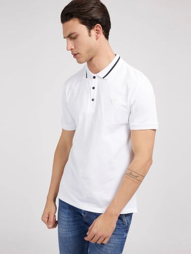 Guess Lyle Polo Shirt White - Guess - Modalova