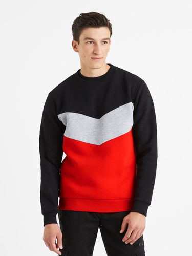Celio Vever Sweatshirt Black - Celio - Modalova