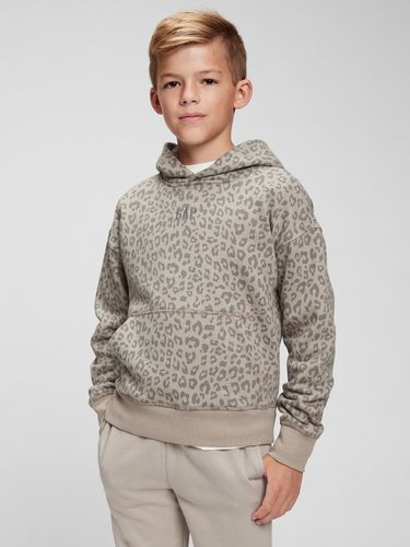 GAP Leopard Kids Sweatshirt Grey - GAP - Modalova