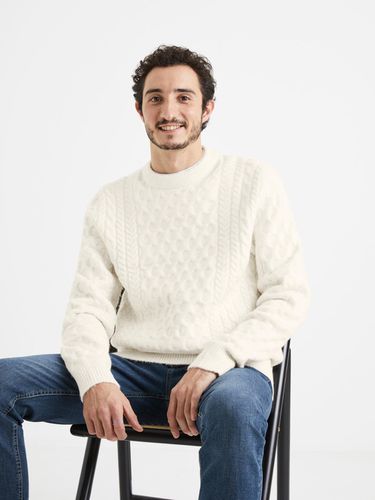 Celio Veceltic Sweater White - Celio - Modalova