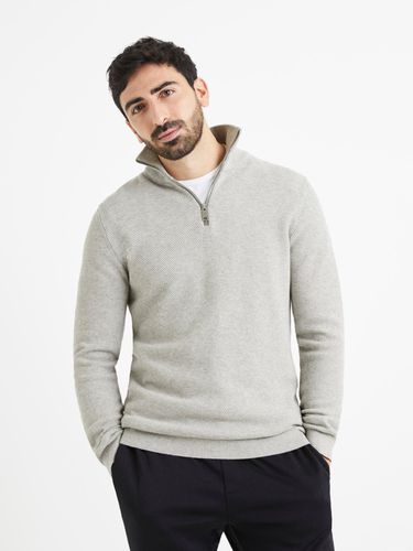 Celio Velim Sweater Grey - Celio - Modalova