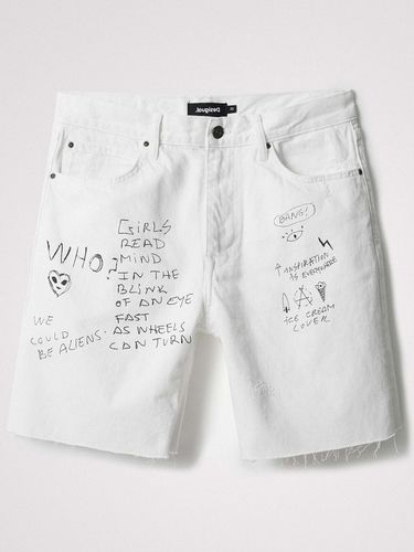 Desigual Ray Short pants White - Desigual - Modalova