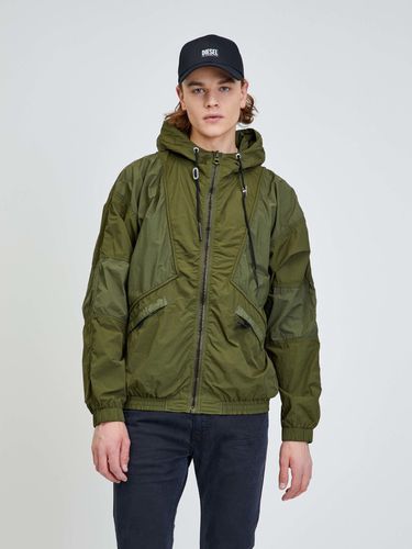 Diesel Jacket Green - Diesel - Modalova