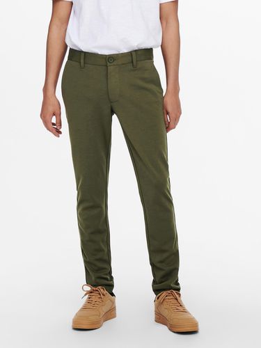 ONLY & SONS Chino Trousers Green - ONLY & SONS - Modalova