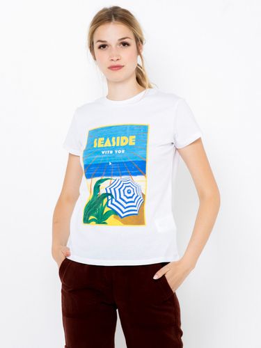 CAMAIEU T-shirt White - CAMAIEU - Modalova