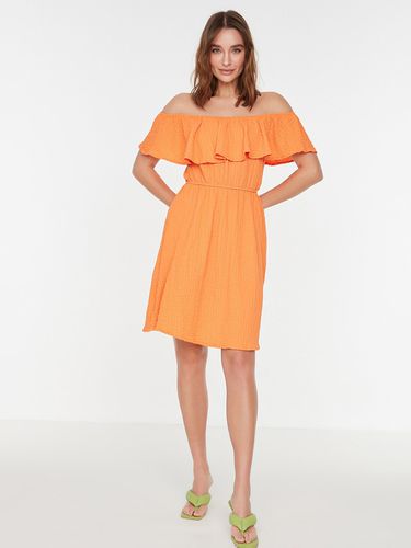 Trendyol Dresses Orange - Trendyol - Modalova