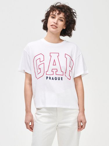 GAP Logo Prague T-shirt White - GAP - Modalova