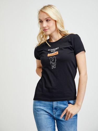 Diesel Soal T-shirt Black - Diesel - Modalova